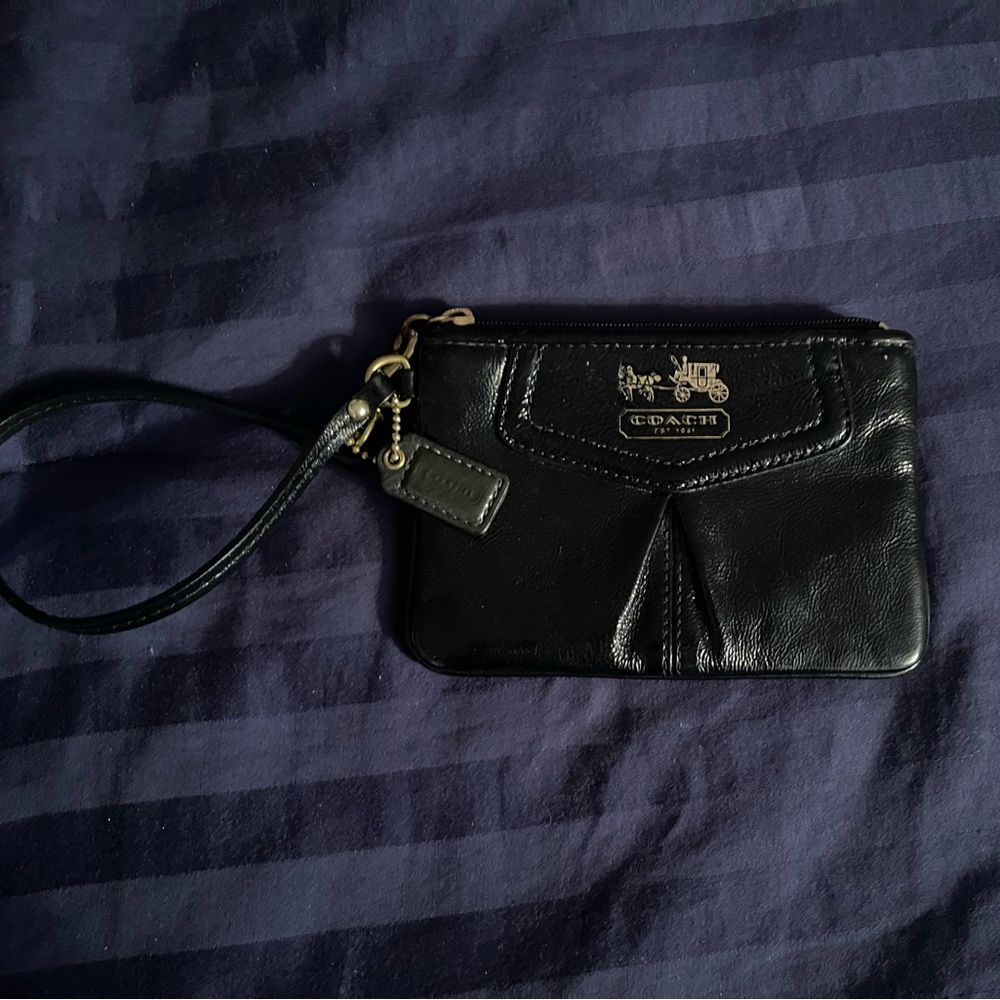 Coach Patent Leather Wristlet